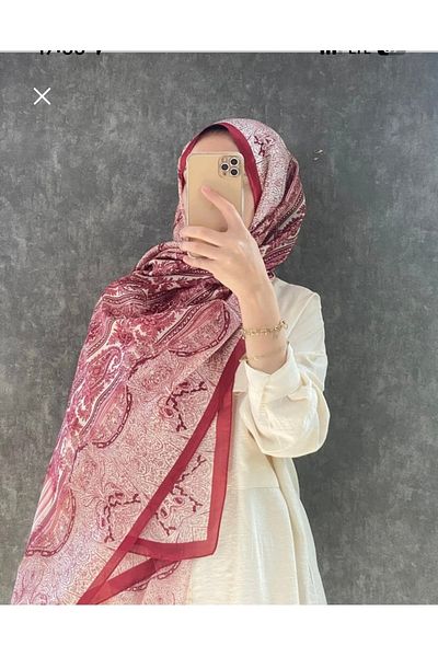Touch Ethnic Pattern Voile Shawl