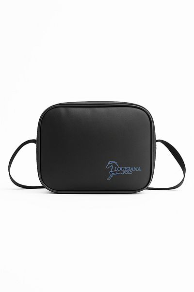 louisiana polo Thermos Lunch Box Black Blue 1142