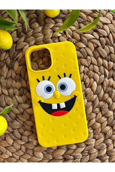 shop İphone 15 Renkli Ultra Yumuşak Kabarmalı Dokulu Koruyucu Kılıf