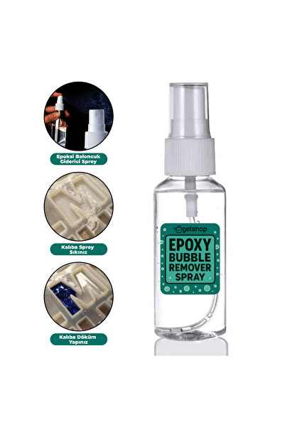 Getshopmini Epoksi Baloncuk Yok Edici Baloncuk Giderici Sprey 100ML