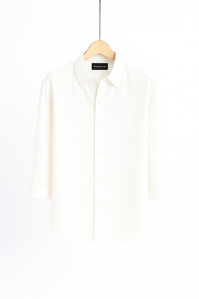 YNGMENCLASS Fine Textured Owersized Linen Shirt