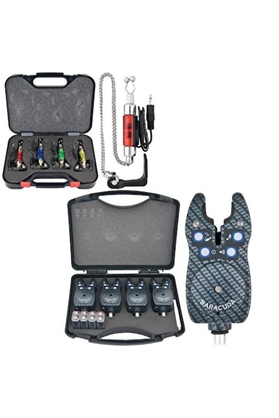 Baracuda Set 4 hangere cu iluminare + 4 avertizoare TLI10, valigeta transport