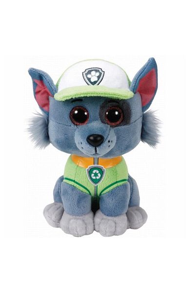 BRINIO Plush Toy - Rocky Character from Paw Patrol, Suction Cup, 22 cm
