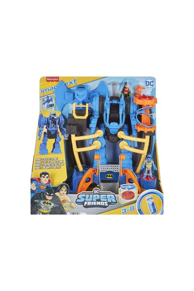 FISHER PRICE Imaginext DC Super Friends - Robot Batman and Command Center Playset