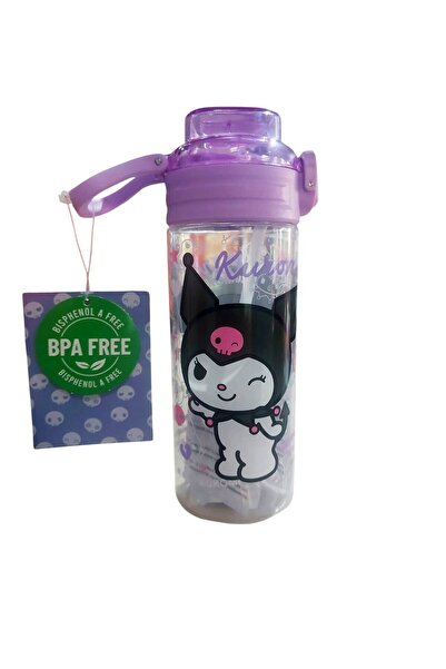 GENC DIJITAL BASKI Kuromi 500 ml Flask and Nutrition Container