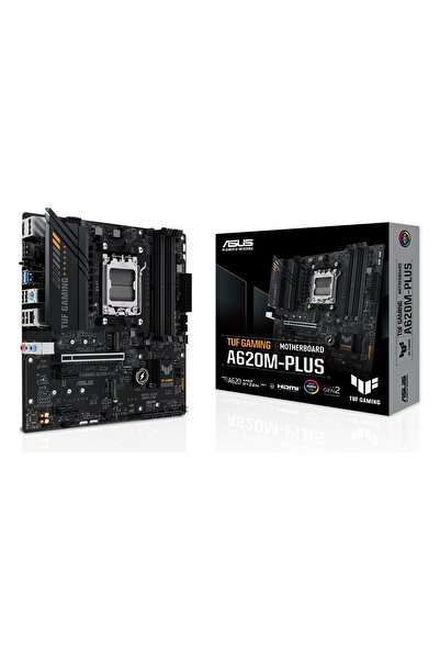 ASUS TUF Gaming A620M-Plus DDR5 (6400MHz)OC M.2 HDMI/DP PCIe 4.0 AM5 mATX Ana...