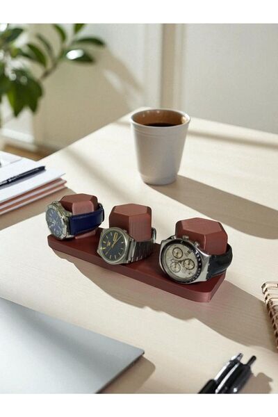 Marmoris Concept Watch and Bracelet Stand - 3 Tier Watch and Jewelry Stand - ...