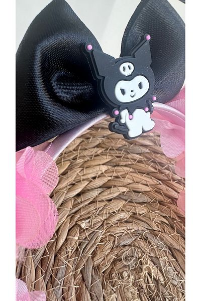 kombin takı Handmade Flowered Kuromi Crown