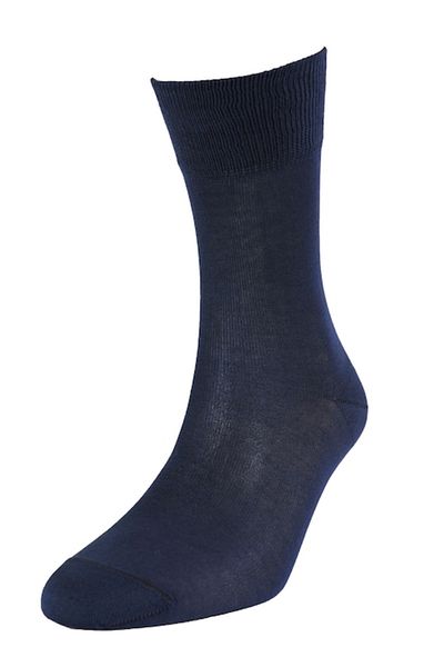 MONDEX Șosete elegante bărbătești din bumbac mercerizat, Mondex, bleumarin, 39-41