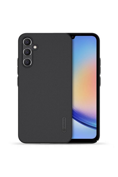 Dali Protective Case Compatible with Samsung Galaxy A34, Frosted Shield, TPU, Black