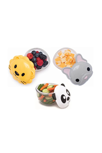 Melii ΣΕΤ 3 ΔΟΧΕΙΩΝ ΓΙΑ ΠΑΙΔΙΚΗ ΤΡΟΦΗ, ΜΠΟΥΛΝΤΟΓΚ, ΚΑΡΧΑΡΙΑΣ, ΚΟΥΤΙ ΓΙΑ ΓΑΤΕΣ