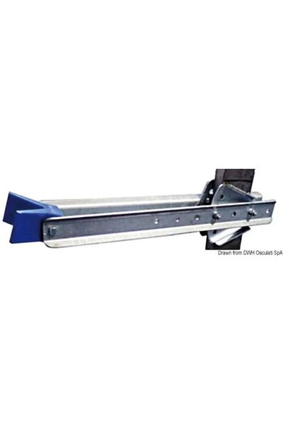 OSCULATI Opritor Arc Ambarcatiune Prova, Universal, Reglabil, Greu, 645 mm