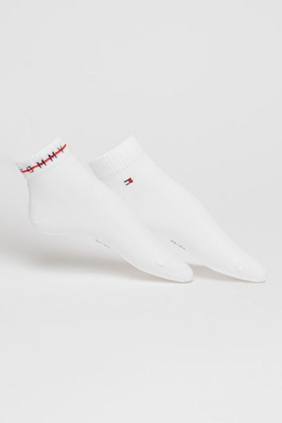 Tommy Hilfiger , Set of Ankle Socks - 2 Pairs, White, Size 43-46
