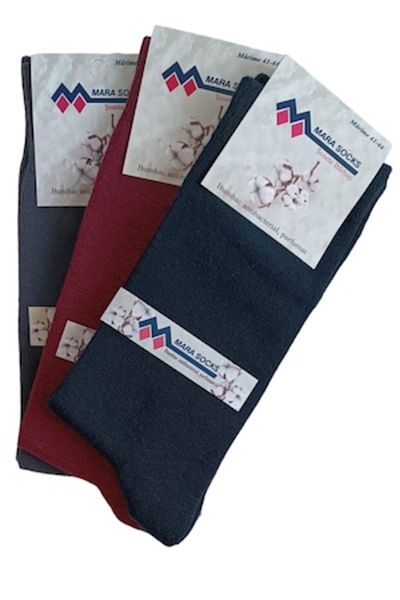 Mara Socks Set 6 perechi de șosete lungi, bărbați, bumbac, multicolor C, 41-44EU