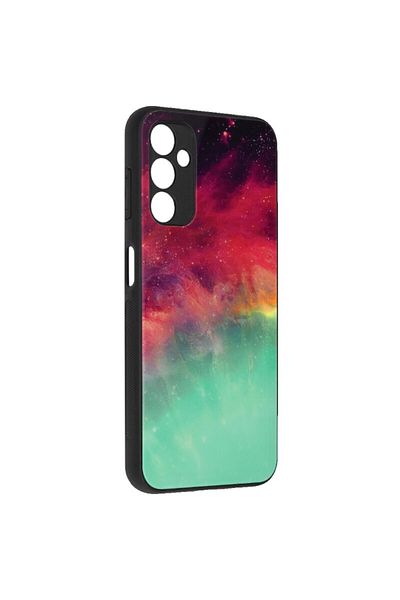 Dali Protective Case Compatible with Samsung Galaxy A14 4G/5G, Glaze Series, TPU, Fiery Ocean, Multicolor
