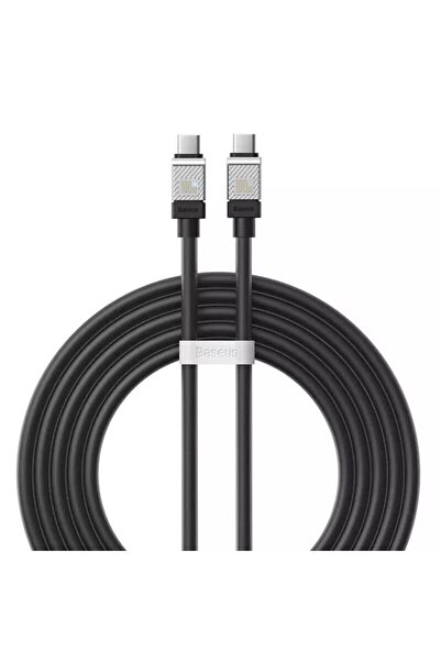 Baseus Cablu de date și încărcare, USB Tip-C la USB Tip-C, seria CoolPlay, încărcare super rapidă, PD100W, 2m, B