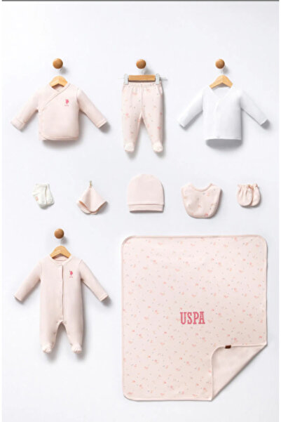 U.S. Polo Assn. يو اس بولو اسن USB2350 مجموعة من 10 قطع للفتيات