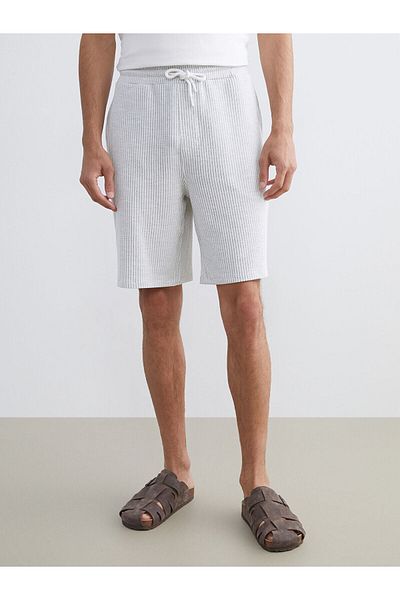 LC Waikiki Pantaloni scurți pentru bărbați cu dungi standard