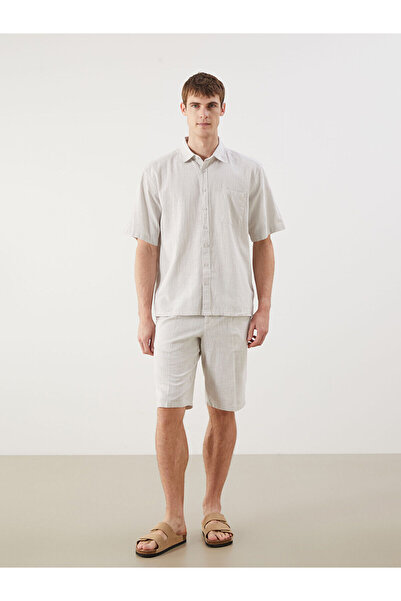 LC Waikiki Ανδρικό σορτς Vizyon New Season Standard Fit από ποπλίνα