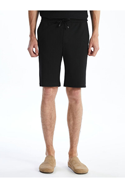 LC Waikiki Black Slim Fit Men's Shorts