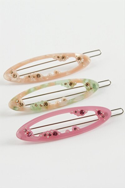 Ronanna Cataramă ovală cu clemă de piatră