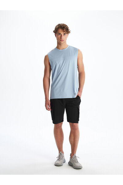 LC Waikiki Nevavm Standard Mold Men's Cargo Sports Shorts with Difference