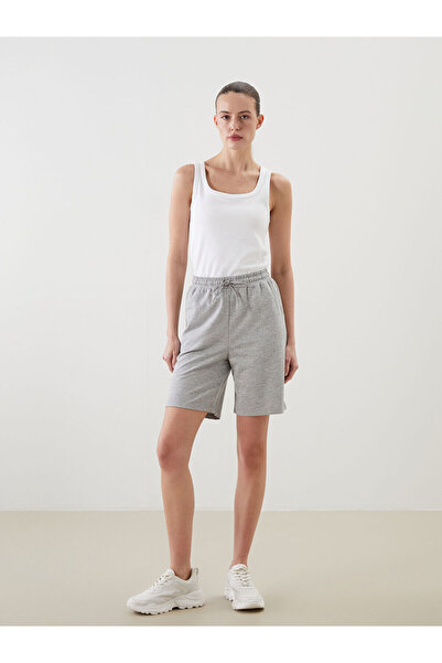 LC Waikiki شورت نسائي من Peak New Season بخصر مطاطي