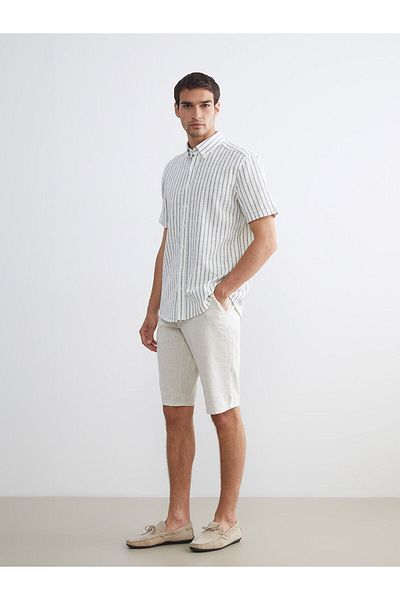 LC Waikiki Ανδρικό σορτς Standard Mold Poplin