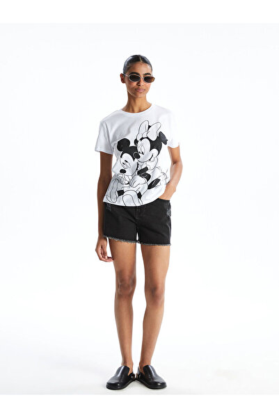 LC Waikiki XSIDE Dar Fit Yırtık Detaylı Kadın Jean Şort