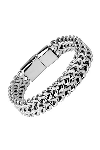 Sevilgülgünfinecrafts 316 Stainless Steel Titanium Chain ​​Men's Bracelet