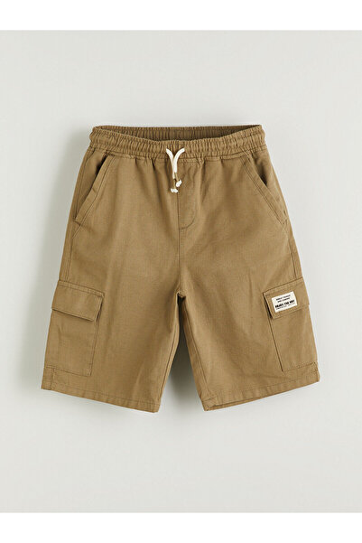 LC Waikiki Novi sezonski kargo šorti za dečake sa elastičnim strukom i mešavi...