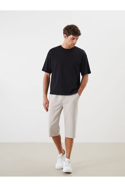 LC Waikiki Ανδρικό σορτς Vizyon New Season Standard Fit με τύπωμα