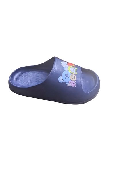 Akınal Bella Konay Flocking Male Child Open Toe Kroks Slippers
