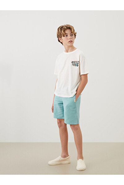 LC Waikiki New Season Elastic Waist Boy's Shorts - S5Do40Z4