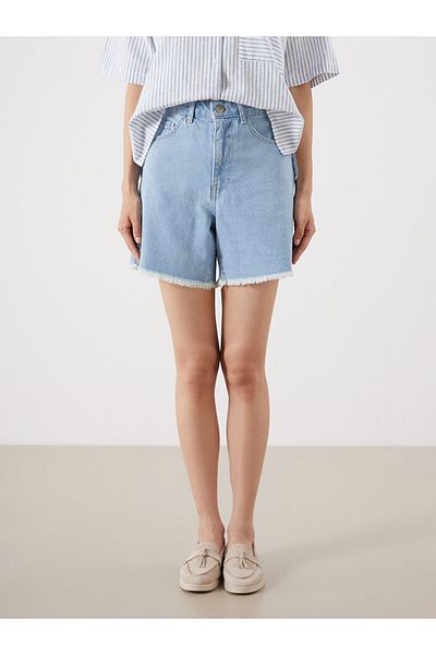 LC Waikiki Γυναικείο τζιν σορτς Standard Fit