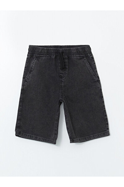 LC Waikiki Παιδικό τζιν σορτς LCW για αγόρι με ελαστική μέση
