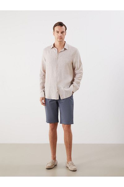 LC Waikiki Pantaloni scurți pentru bărbați din Gabardine Standard Fit
