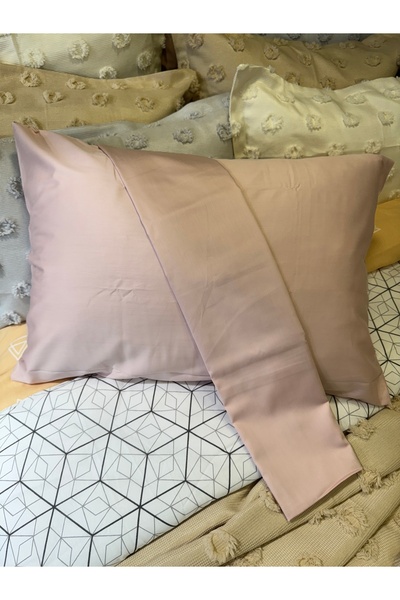 ŞENER HOME 100% βαμβακερή σατέν 2 τεμαχίων Hobby Μαξιλαροθήκη 50x70 εκ.
