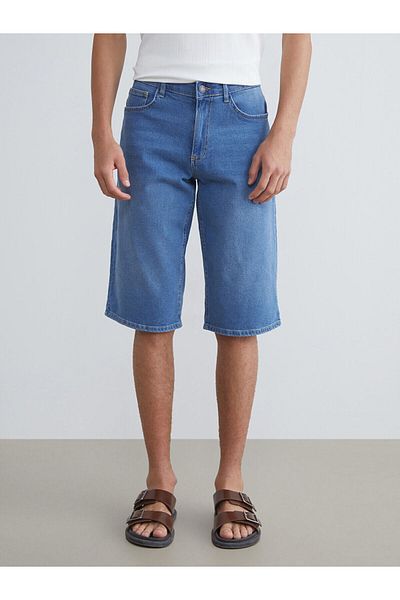 LC Waikiki Ανδρικό τζιν σορτς Standard Fit