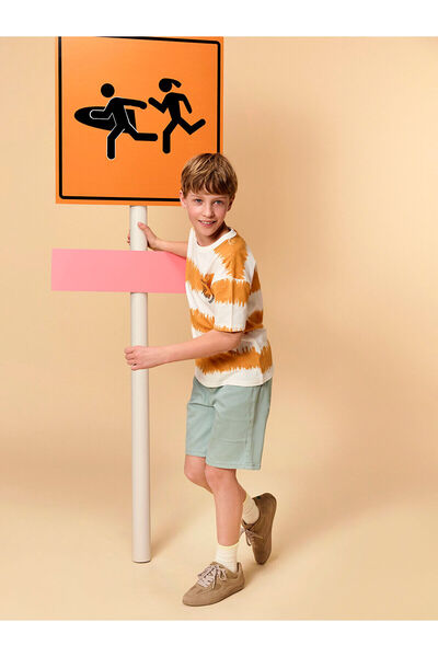 LC Waikiki Özmarka Noul sezon Pantaloni scurți din denim pentru băieți, cu ta...