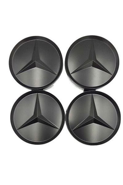 MERCEDES Set 4 jante capace 75mm Mercedes, 17 inch