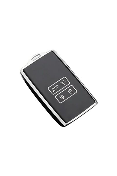 MAF Husă de protecție pentru cheie Renault, 4 butoane, neagră