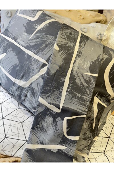 ŞENER HOME 100% Cotton Satin 2-Piece Hobby Pillow Case 50X70 cm