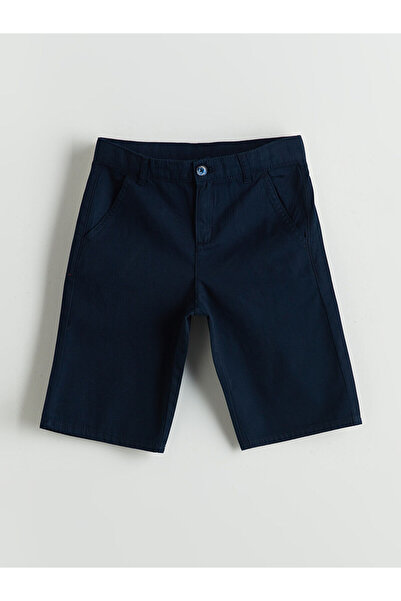 LC Waikiki Beli Ayarlanabilir Lastikli Erkek Çocuk Şort (S5)