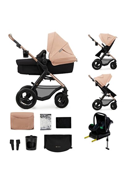 Kinderkraft Πολυλειτουργικό καρότσι Moov 2 Air 4in1 Sand Beige
