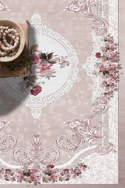 liva home collection Li̇va Hc 3006 Sponge Non-Slip Carpet Cover