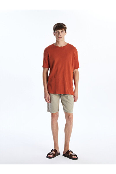 LC Waikiki Ozmarka New Season Standard Fit Men's Jean Shorts