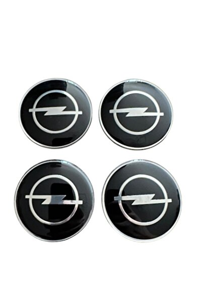 MAF Set 4 embleme autocolante Opel, adeziv negru din aluminiu, 65 mm, pentru ...