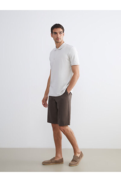 LC Waikiki Ανδρικό σορτς Vizyon New Season Standard Fit από ποπλίνα