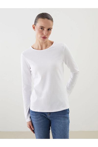 LC Waikiki Γυναικείο μπλουζάκι LCWAIKIKI Classic Crew Neck (W5)